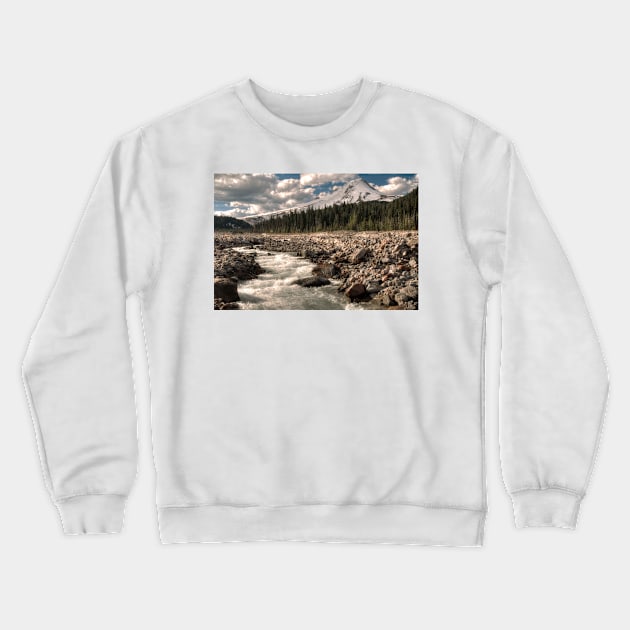 The Hood In The Distance - Another Perspective © Crewneck Sweatshirt by PrinceJohn